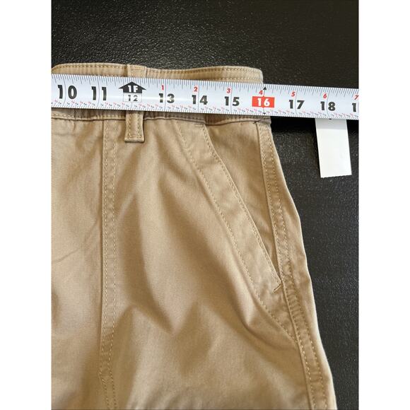 Talbots Pants Women 8 Beige Tan Khaki Chino Cargo Straight 27" Inseam NEW Preppy - Picture 7 of 10